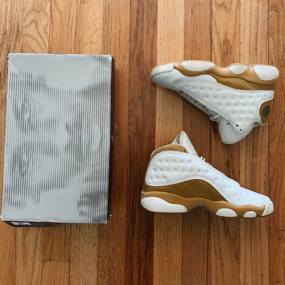 Air Jordan Retro 13 White/Wheat -